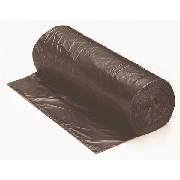 45 Gal. 14 mic 40 in. x 48 in. Black Can Liner, 250PK